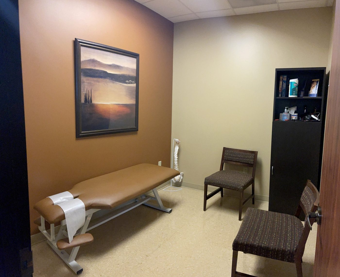 An adjusting room at the center